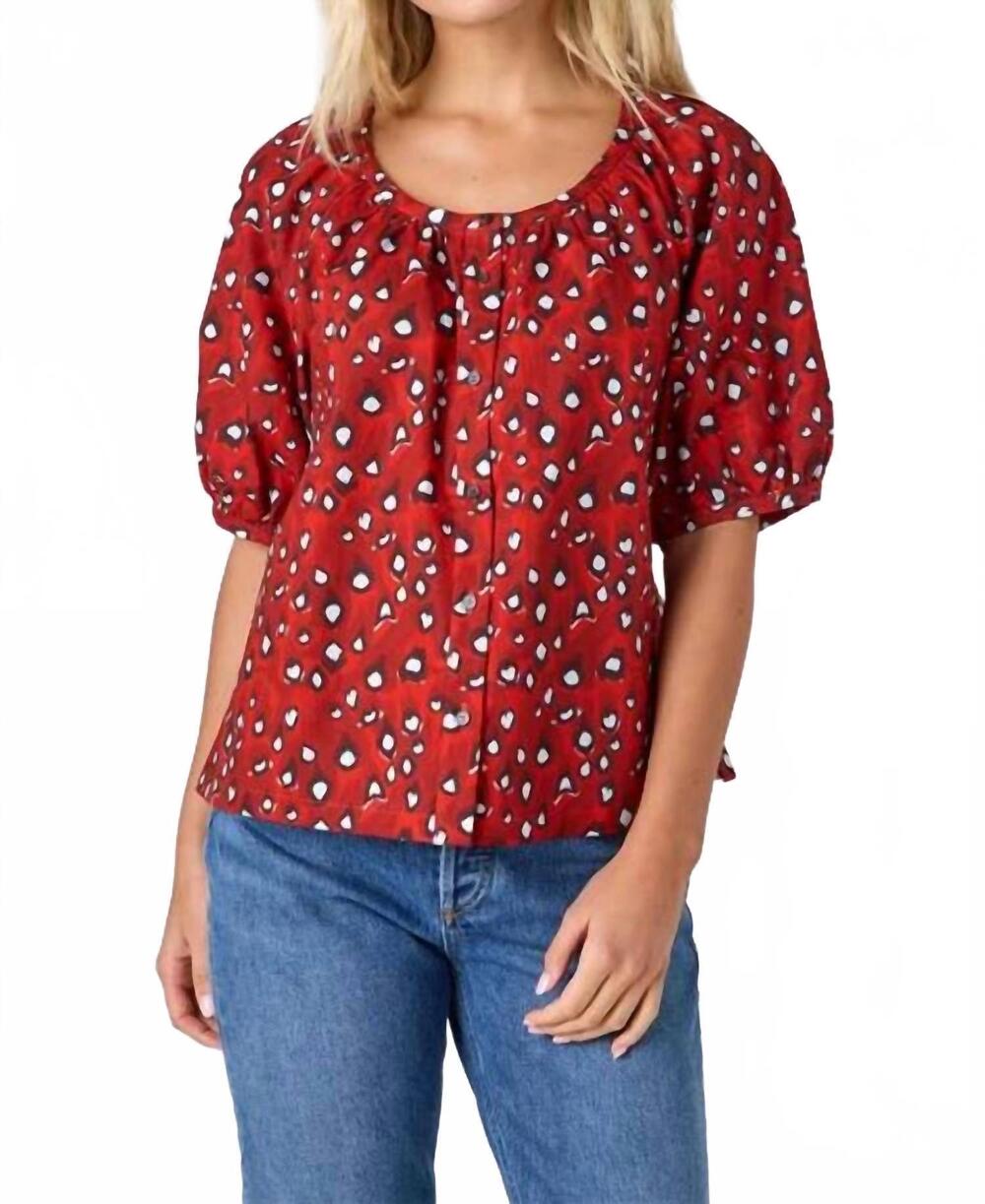 NEW CROSBY BY MOLLIE BURCH perrie top in pheasant